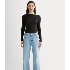 Everlane The Form Ballet Supima Cotton Bodysuit